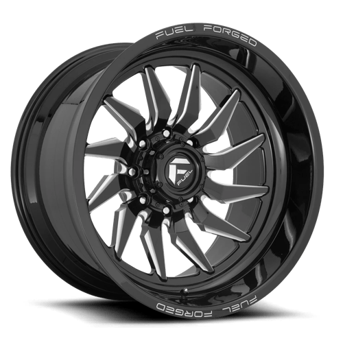 Fuel Forged FF107 Black 22x12 -55 Custom 999mm - Wheelwiz