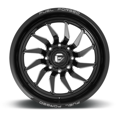 Fuel Forged FF107 Black 26x14 -90 Custom 999mm - Wheelwiz