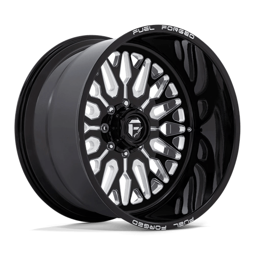 Fuel Offroad FF109 Gloss Black Mill-mach 22x11 0 8x180mm 124mm