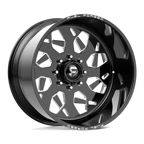 Fuel Offroad FF111 Gloss Black Mill-mach 20x9 0 5x135mm 87mm - Wheelwiz