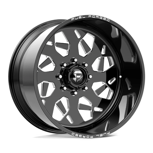 Fuel Offroad FF111 Gloss Black Mill-mach 20x14 -69 6x139.7mm 108mm