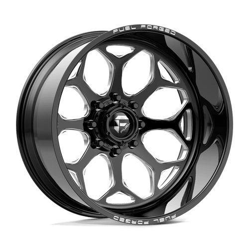 Fuel Forged FF114 Black 26x14 -90 Custom 999mm - Wheelwiz