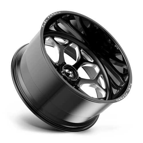 Fuel Forged FF114 Black 24x12 -55 Custom 999mm - Wheelwiz