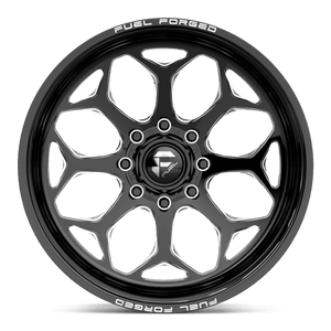Fuel Forged FF114 Black 24x12 -55 Custom 999mm - Wheelwiz