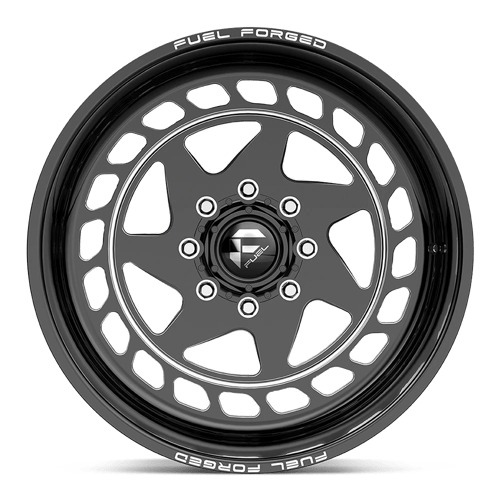 Fuel Forged FF117 Black 22x14 -72 Custom 999mm - Wheelwiz