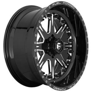 Fuel Forged FF025 Black 24x12 -40 Custom 999mm - Wheelwiz