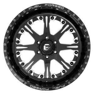 Fuel Forged FF025 Black 20x14 -69 Custom 999mm - Wheelwiz