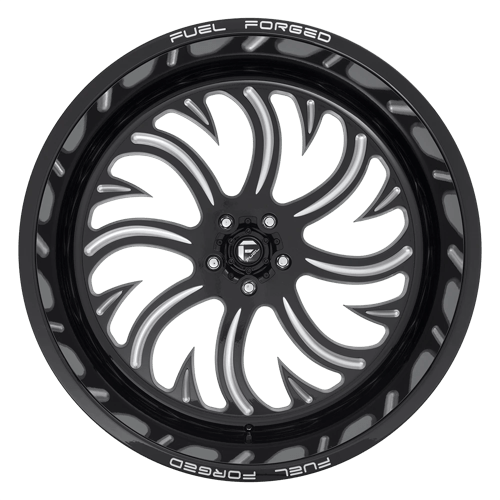 Fuel Forged FF036 Black 22x10 -25 Custom 999mm - Wheelwiz