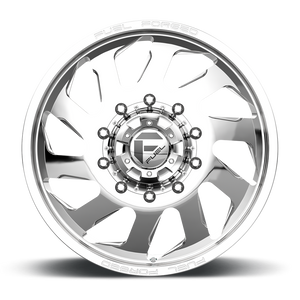 Fuel Offroad FF39 Gloss Brushed Polished 22x8.25 -224 8x200mm 142mm - Wheelwiz