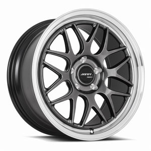 MRR FF3 Hyper Black Machined Lip 18x8.5 +35 5x115mm 73.1mm