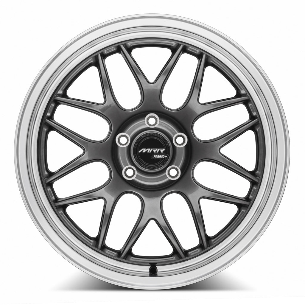 MRR FF3 Hyper Black Machined Lip 18x8.5 +35 5x108mm 73.1mm