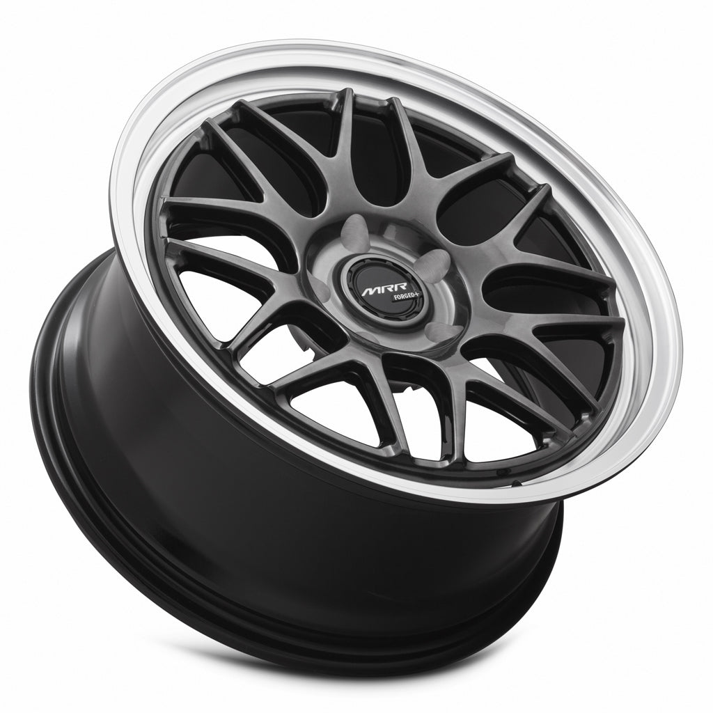 MRR FF3 Hyper Black Machined Lip 18x8.5 +35 5x120mm 72.6mm