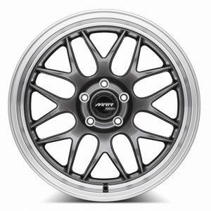 MRR FF3 Hyper Black Machined Lip 18x9.5 +35 5x115mm 73.1mm