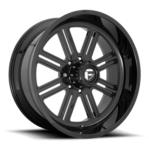 Fuel Forged FF054 Black 24x12 -40 Custom 999mm - Wheelwiz