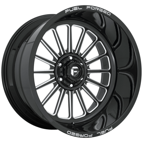 Fuel Forged FF075 Black 26x14 -72 Custom 999mm - Wheelwiz