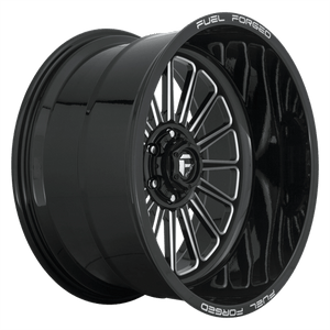 Fuel Forged FF075 Black 22x14 -72 Custom 999mm - Wheelwiz