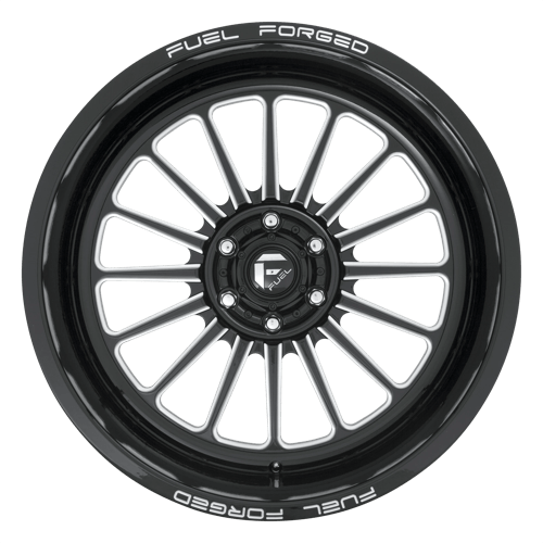Fuel Forged FF075 Black 26x14 -90 Custom 999mm - Wheelwiz