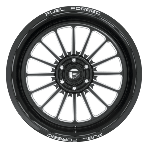 Fuel Forged FF075 Black 26x14 -72 Custom 999mm - Wheelwiz