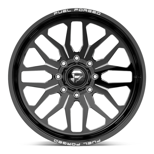 Fuel Forged FF122 Black 24x14 -90 Custom 999mm - Wheelwiz
