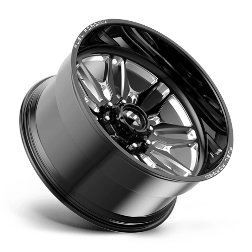 Fuel Forged FF123 Black 22x12 -55 Custom 999mm - Wheelwiz