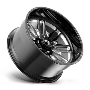 Fuel Forged FF123 Black 22x14 -90 Custom 999mm - Wheelwiz