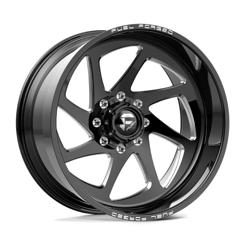 Fuel Forged FF124 Black 24x14 -90 Custom 999mm - Wheelwiz