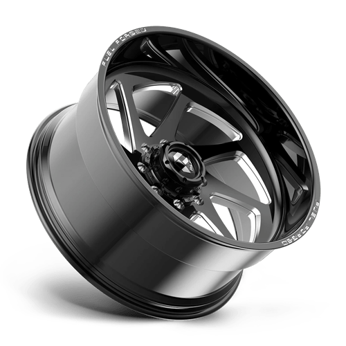 Fuel Forged FF124 Black 22x12 -55 Custom 999mm - Wheelwiz