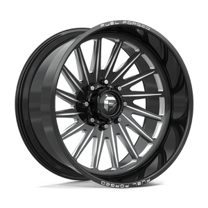 Fuel Forged FF125 Black 22x12 -55 Custom 999mm - Wheelwiz