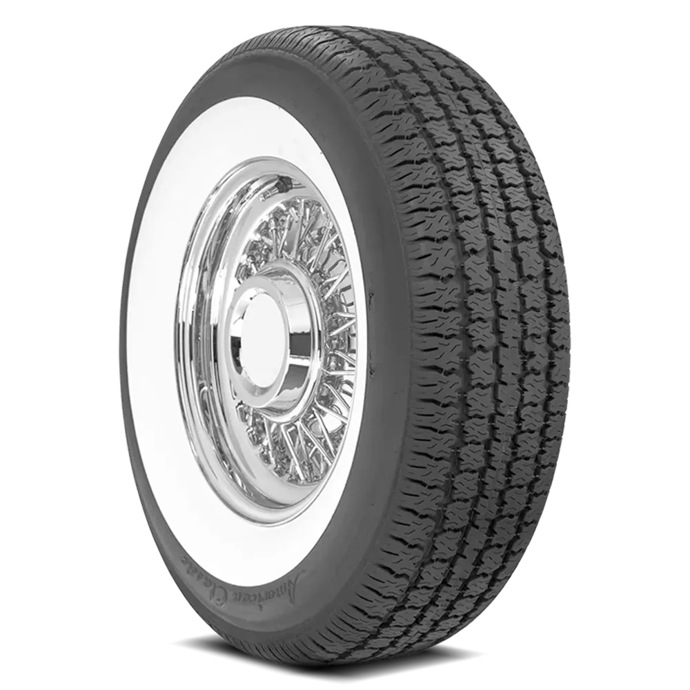Coker American Classic Radial (3/8 INCH Whitewall) 235/60R16 - Wheelwiz