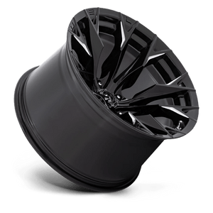 Fuel Offroad D803 FLAME Gloss Black Milled 20x12 -44 5x139.7mm 78.1mm - Wheelwiz