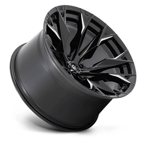 Fuel Offroad D803 FLAME Gloss Black Milled 22x12 -44 5x127mm 71.5mm - Wheelwiz