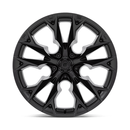 Fuel Offroad D804 FLAME Blackout 22x12 -44 5x127mm 71.5mm - Wheelwiz