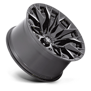 Fuel Offroad D803 FLAME Gloss Black Milled 20x10 -18 6x139.7mm 106.1mm - Wheelwiz