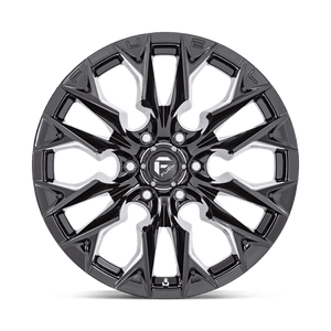 Fuel Offroad D803 FLAME Gloss Black Milled 20x10 -18 8x165.1mm 125.1mm
