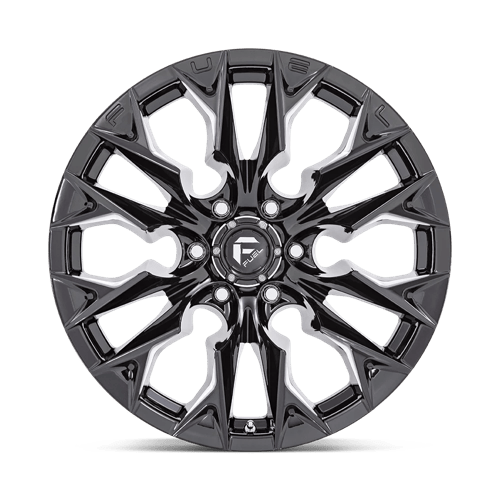 Fuel Offroad D803 FLAME Gloss Black Milled 20x9 +1 5x127mm 71.5mm - Wheelwiz