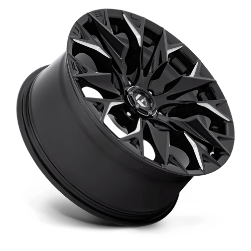 Fuel Offroad D803 FLAME Gloss Black Milled 20x9 +20 6x135mm 87.1mm - Wheelwiz