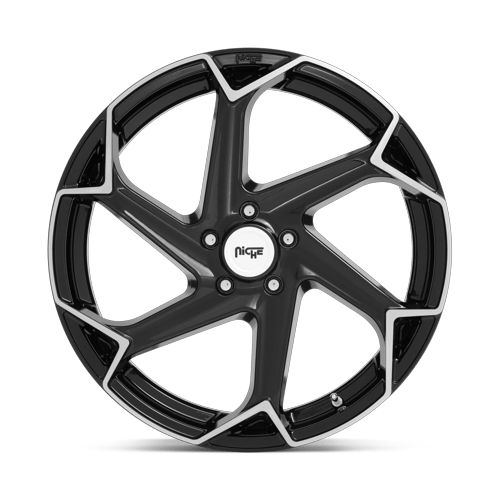 Niche M255 FLASH Gloss Black Brushed 20x9 +18 5x115mm 71.5mm