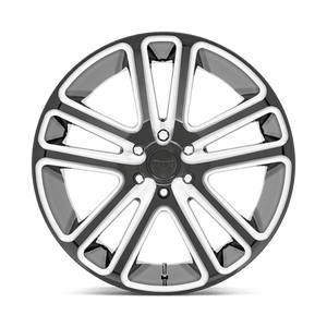 DUB S255 FLEX Gloss Black Milled 24x10 +30 6x139.7mm 78.1mm - Wheelwiz