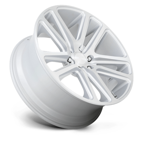 DUB S257 FLEX Gloss Silver Brushed Face 26x10 +10 5x127mm 78.1mm - Wheelwiz