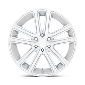 DUB S257 FLEX Gloss Silver Brushed Face 22x9.5 +30 6x135mm 87.1mm - Wheelwiz