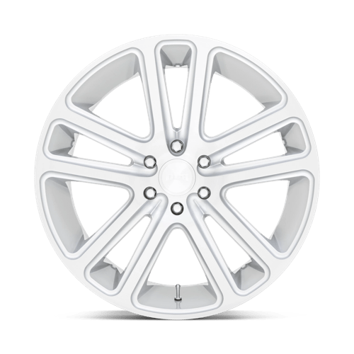 DUB S257 FLEX Gloss Silver Brushed Face 24x10 +30 6x139.7mm 78.1mm - Wheelwiz