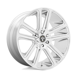 DUB S254 FLEX Chrome 22x9.5 +30 6x135mm 87.1mm - WheelWiz