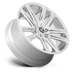 DUB S254 FLEX Chrome 22x9.5 +25 6x139.7mm 106.1mm - Wheelwiz