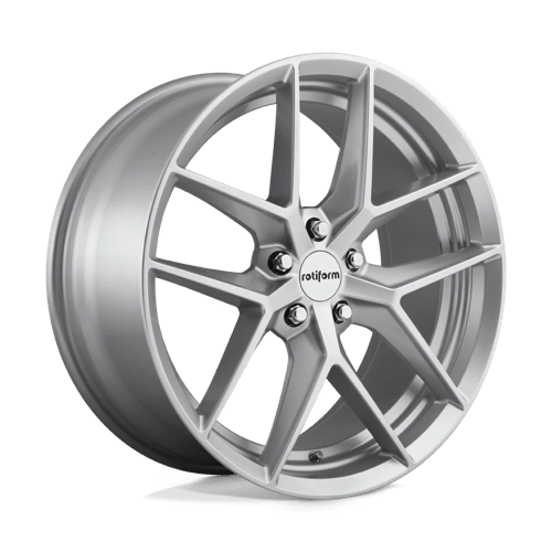 Rotiform R133 FLG Gloss Silver 19x8.5 +45 5x112mm 66.6mm - Wheelwiz