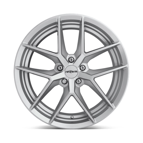 Rotiform R133 FLG Gloss Silver 19x8.5 +45 5x112mm 66.6mm - Wheelwiz