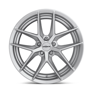 Rotiform R133 FLG Gloss Silver 19x8.5 +45 5x112mm 66.6mm - Wheelwiz