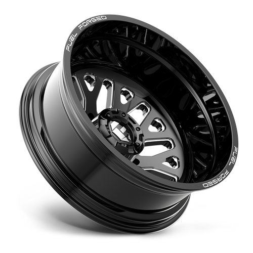 Fuel Offroad FF19 Gloss Black Milled 20x8.25 -202 10x225mm 170.1mm - Wheelwiz