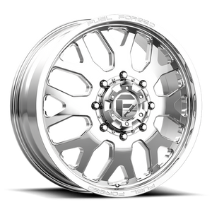 Fuel Offroad DE19 FF19D Polished 20x10 -24 8x170mm 125.1mm - Wheelwiz