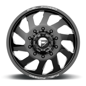 Fuel Offroad DD39 FF39D Gloss Black Milled 20x8.25 +105 10x225mm 170.1mm