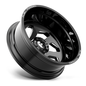 Fuel Offroad DD39 FF39D Gloss Black Milled 22x8.25 -202 8x200mm 142mm - Wheelwiz